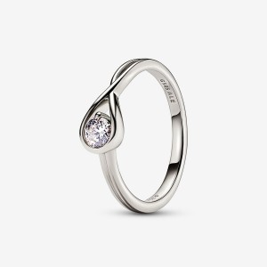 Pandora Brilliance Lab-created 0.25 ct tw Diamond Ring White Gold | 60189-KDRN