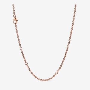 Pandora Cable Chain Necklace Rose Gold Plated | 49167-RJDC