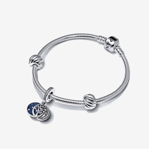 Pandora Galaxy Moon Bracelet Set, 19 | 45186-BCEW