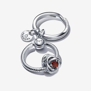 Pandora January Birthday Key Chain Set | 53820-FMXS