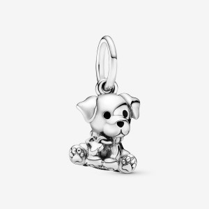 Pandora Labrador Puppy Dog Dangle Charm Dog Charms | 67091-ATPB