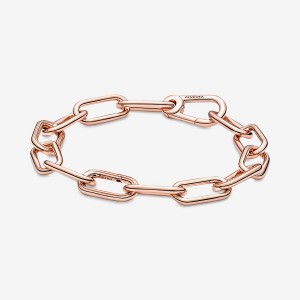 Pandora ME Link Chain Bracelet Rose Gold Plated | 41695-KXOF