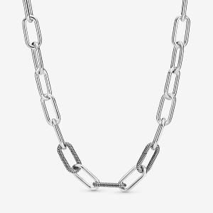 Pandora ME Link Chain Necklace Sterling Silver | 03512-GFHK