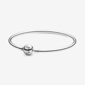 Pandora Moments Bangle Sterling Silver | 90684-WYIS