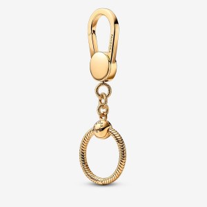 Pandora Moments Small Bag Charm Holder Gold Plated | 25986-HNKQ