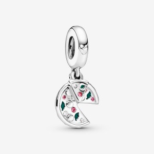 Pandora Pizza Love Dangle Charm Sterling Silver | 70893-CDRG