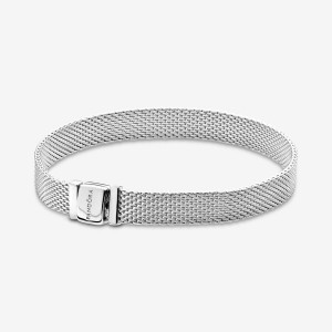 Pandora Reflexions™ Mesh Bracelet Sterling Silver | 41238-SJHC