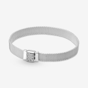 Pandora Reflexions™ Sparkling Clasp Bracelet Sterling Silver | 86275-WDRY