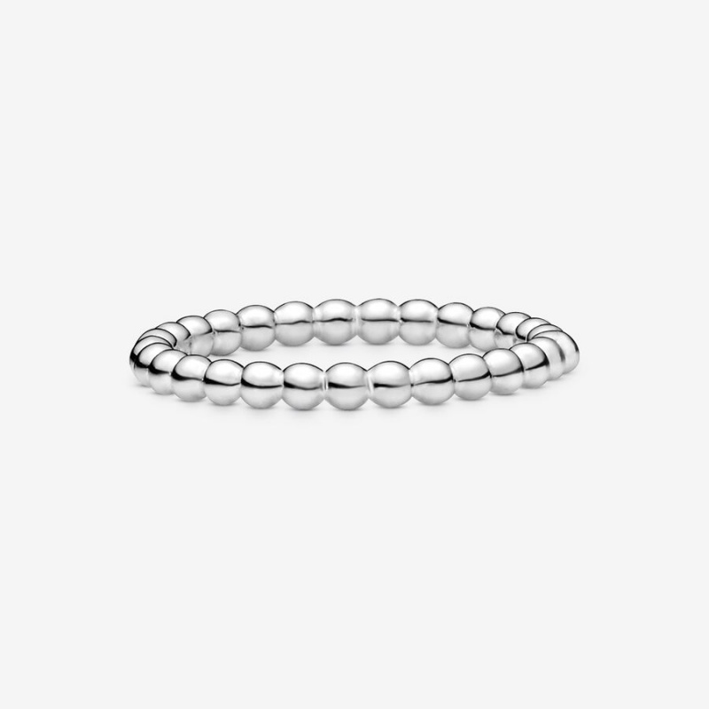 Pandora Beaded Ring Sterling Silver | 93450-VIMX