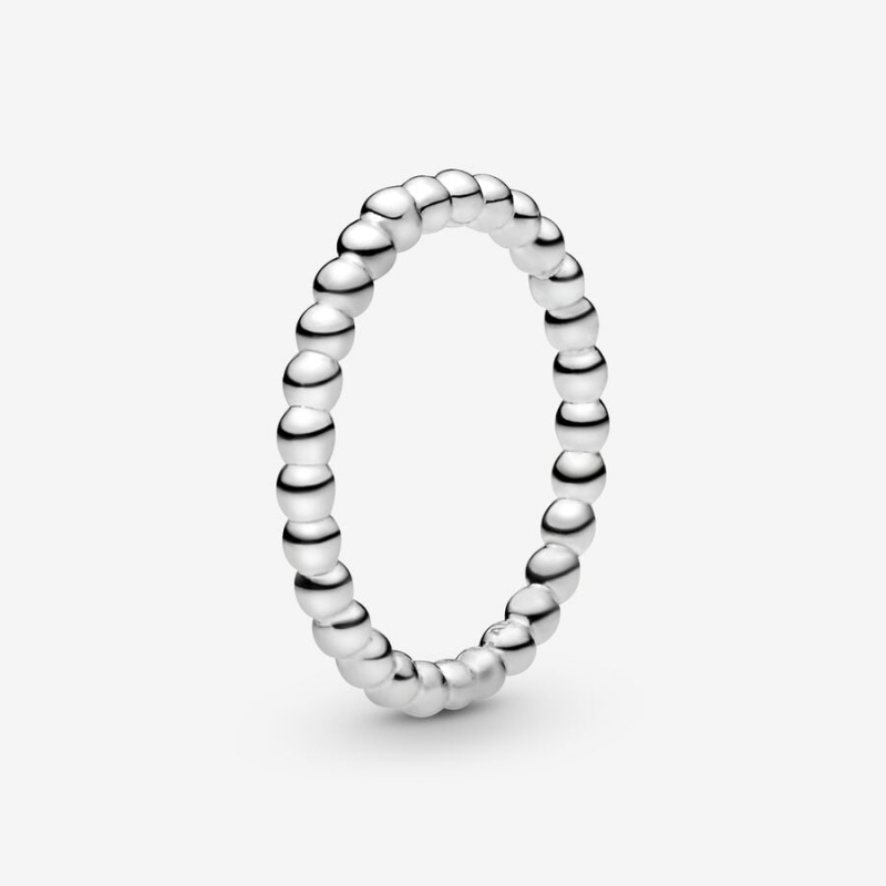 Pandora Beaded Ring Sterling Silver | 93450-VIMX