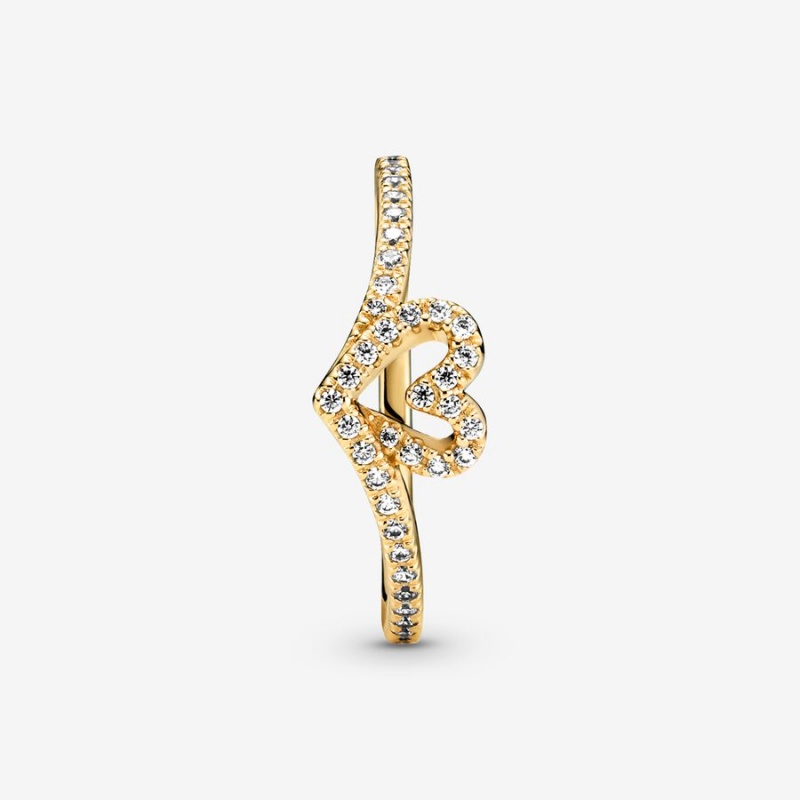 Pandora Better Together Wishbone Ring Set | 38409-OZWU