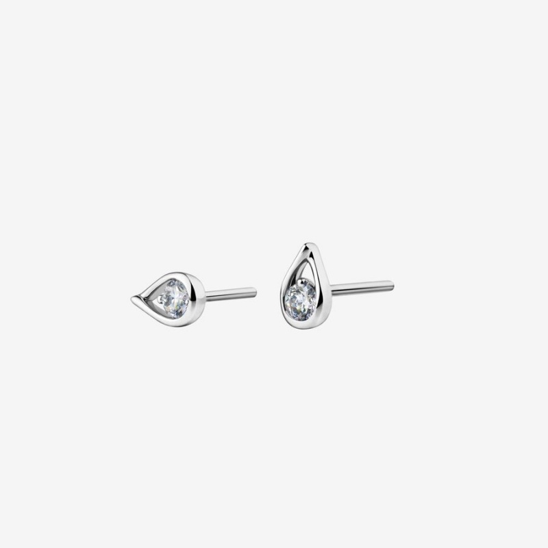 Pandora Brilliance 0.45 ct tw Lab-created Diamond Ring and Earrings Set | 16980-HKLG