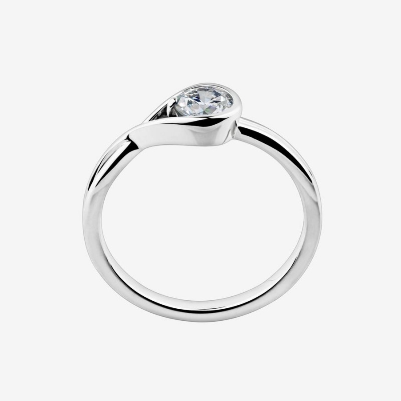 Pandora Brilliance Lab-created 0.50 ct tw Diamond Ring Sterling Silver | 05819-LXOY