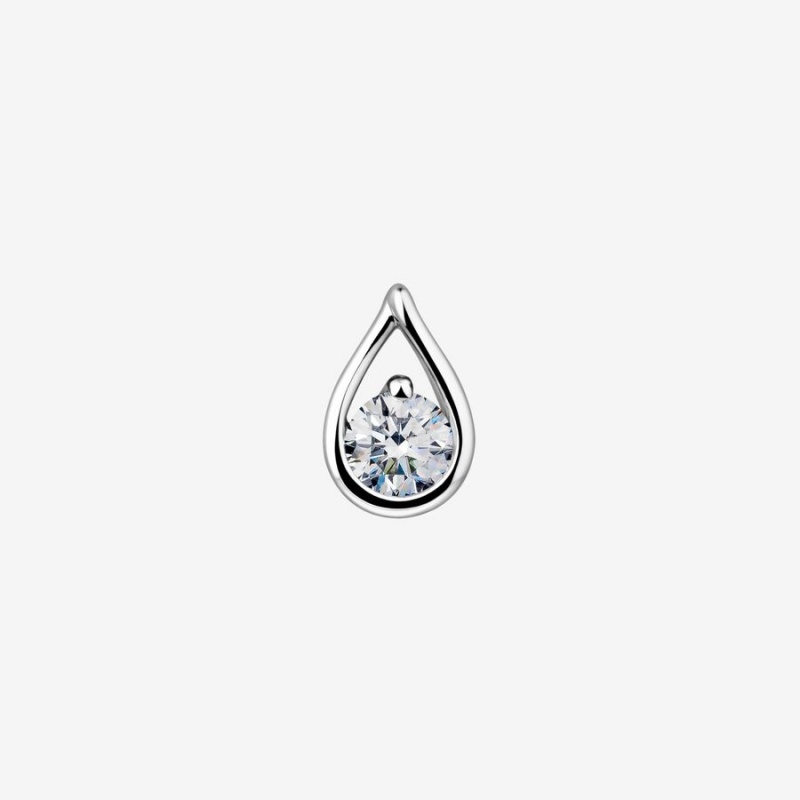 Pandora Brilliance Lab-created 0.50 ct tw Diamond Stud Earrings Sterling Silver | 67102-AMQU