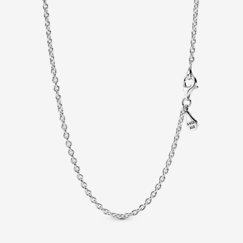 Pandora Cable Chain Necklace Sterling Silver | 71825-YFJN