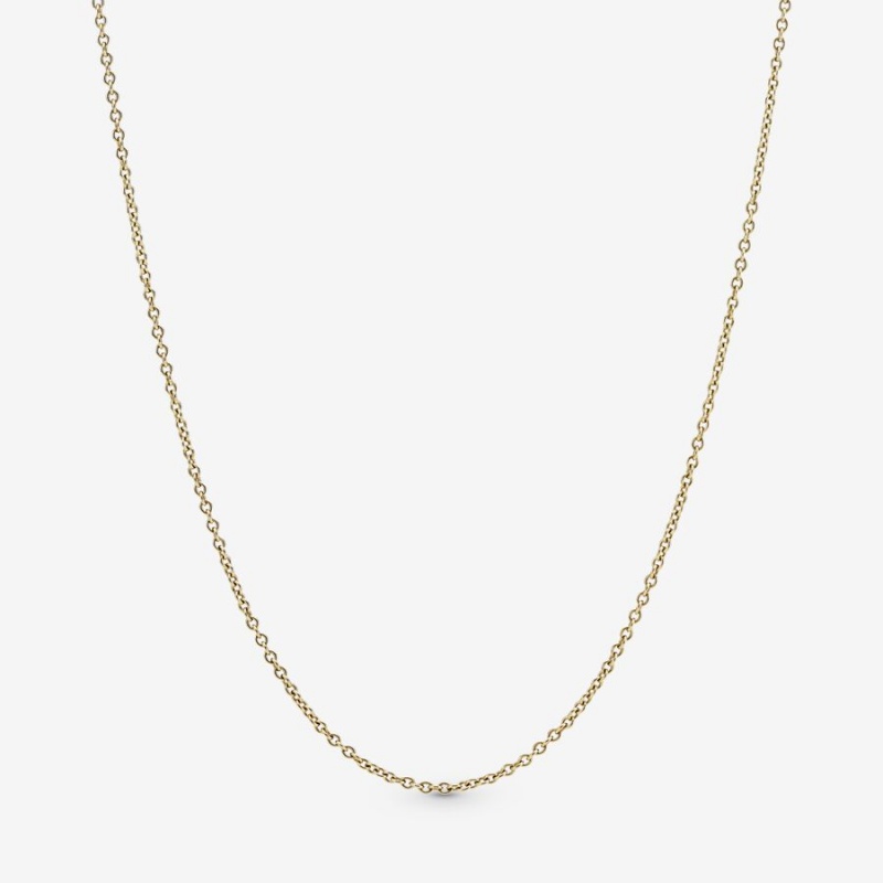 Pandora Classic Anchor Chain Necklace Gold | 80435-YNCF