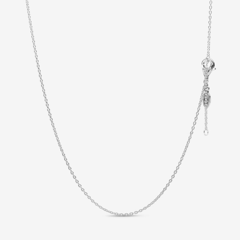 Pandora Classic Cable Chain Necklace Sterling Silver | 85423-ACSM