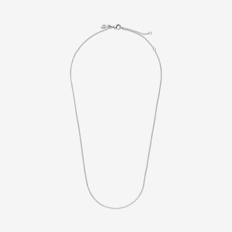 Pandora Classic Cable Chain Necklace Sterling Silver | 85423-ACSM