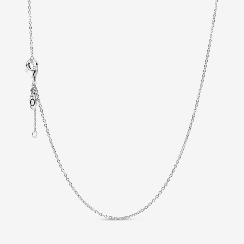 Pandora Classic Cable Chain Necklace Sterling Silver | 85423-ACSM