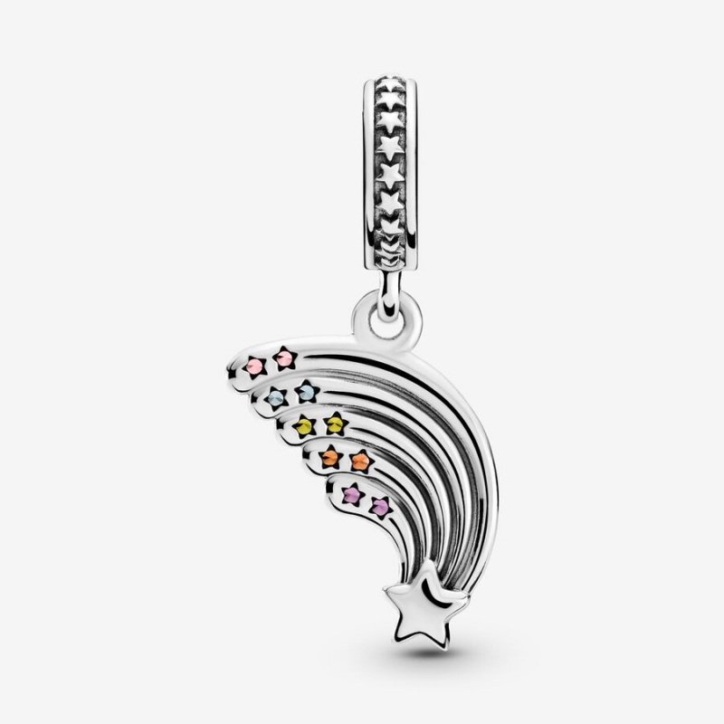 Pandora Colourful Rainbow Dangle Charm Sterling Silver | 85029-BLXJ