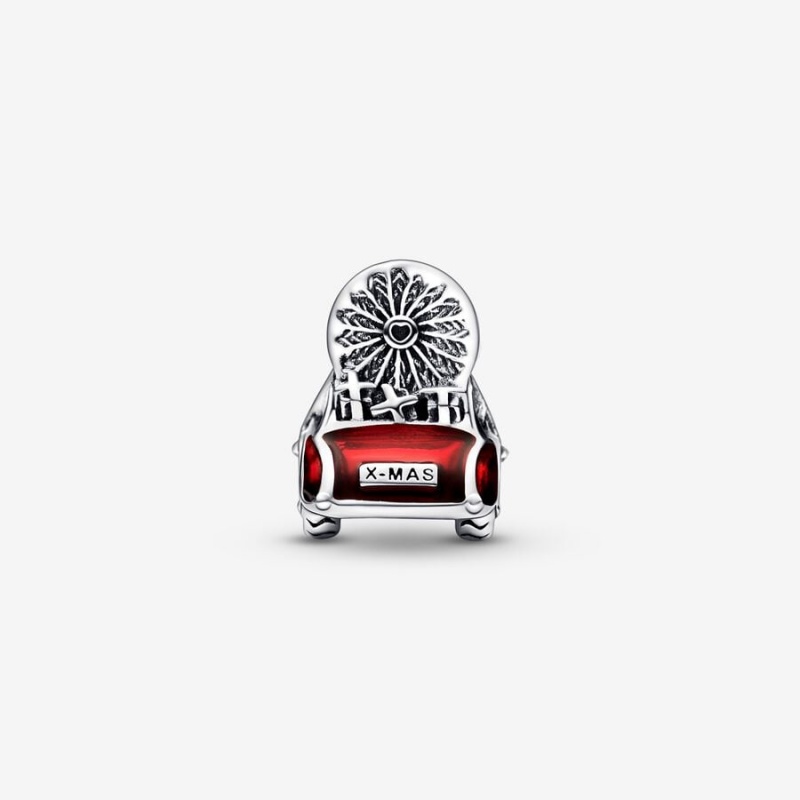 Pandora Festive Car & Christmas Tree Charm Sterling Silver | 28941-DXQF