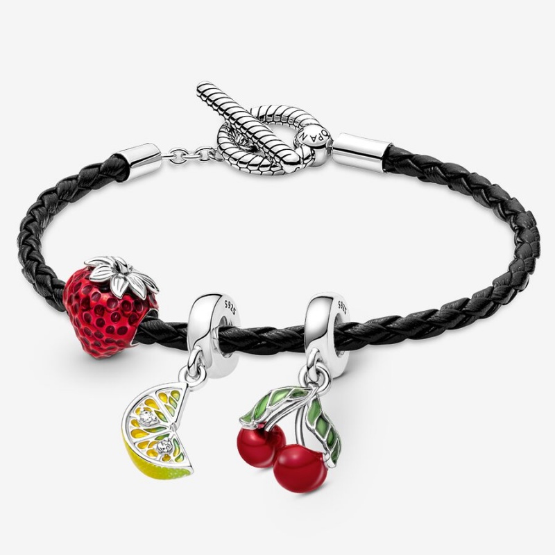 Pandora Fruity Summer Fiesta Bracelet Set | 64359-ALQG