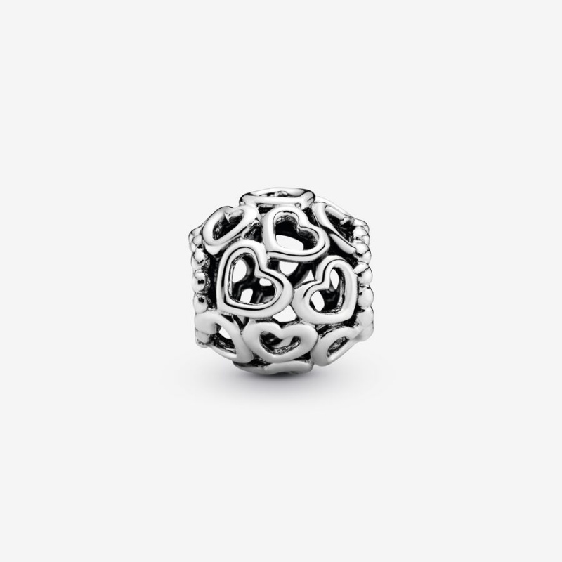 Pandora Hearts All Over Charm Sterling Silver | 94601-JHCG