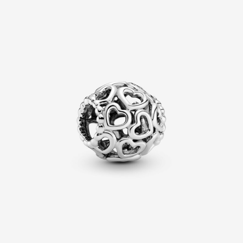 Pandora Hearts All Over Charm Sterling Silver | 94601-JHCG