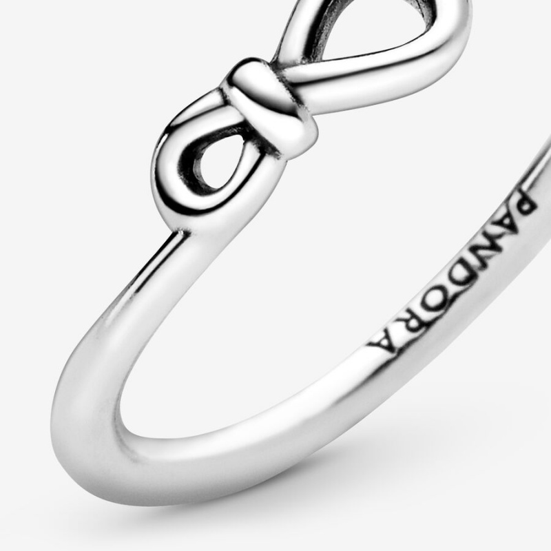 Pandora Infinity Knot Ring Sterling Silver | 85607-SXEN