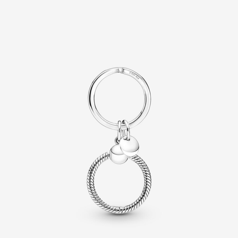 Pandora January Birthday Key Ring Charm Holder Set | 63174-XGFD