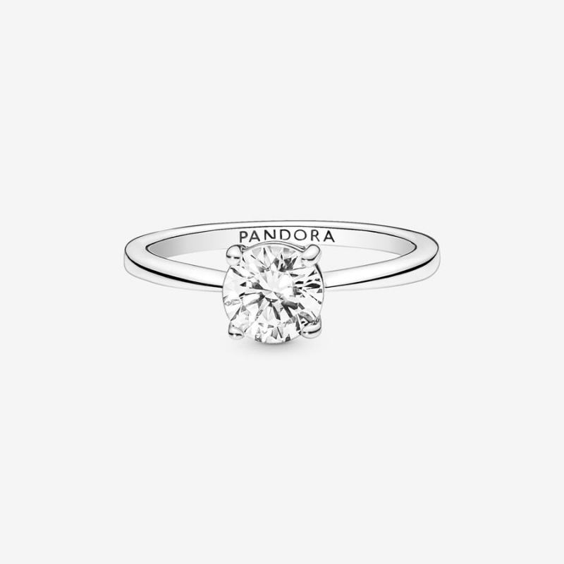 Pandora Light As Air Solitaire Stacking Ring Set | 21905-ZRFT