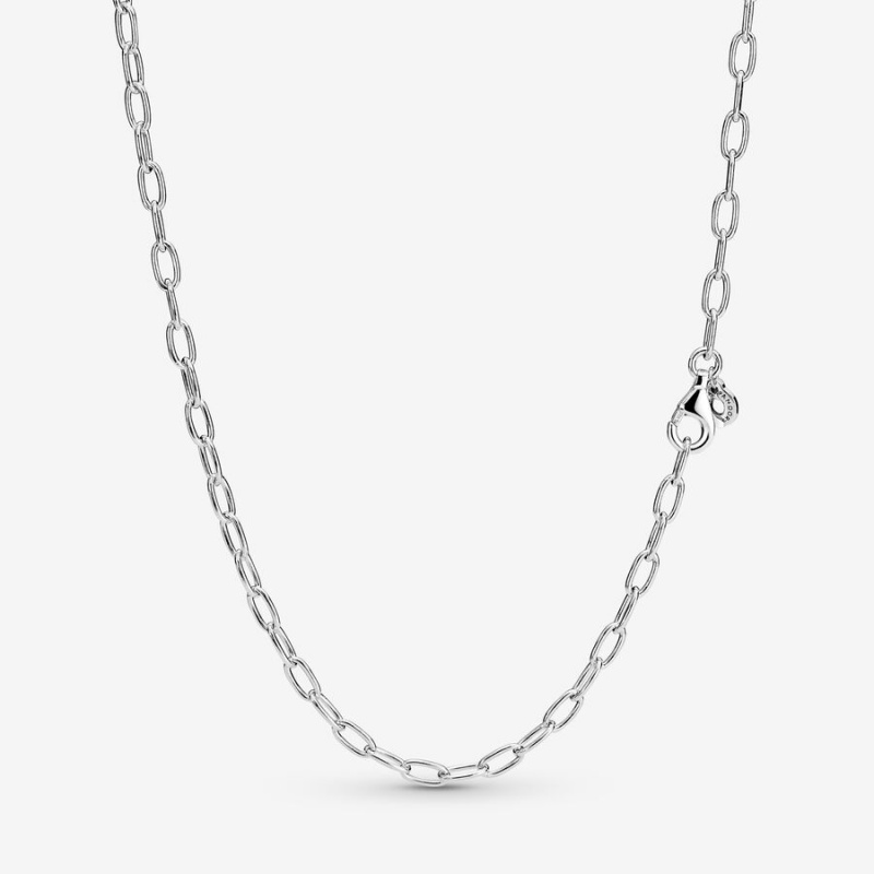 Pandora Link Chain Necklace Sterling Silver | 08724-VFNR