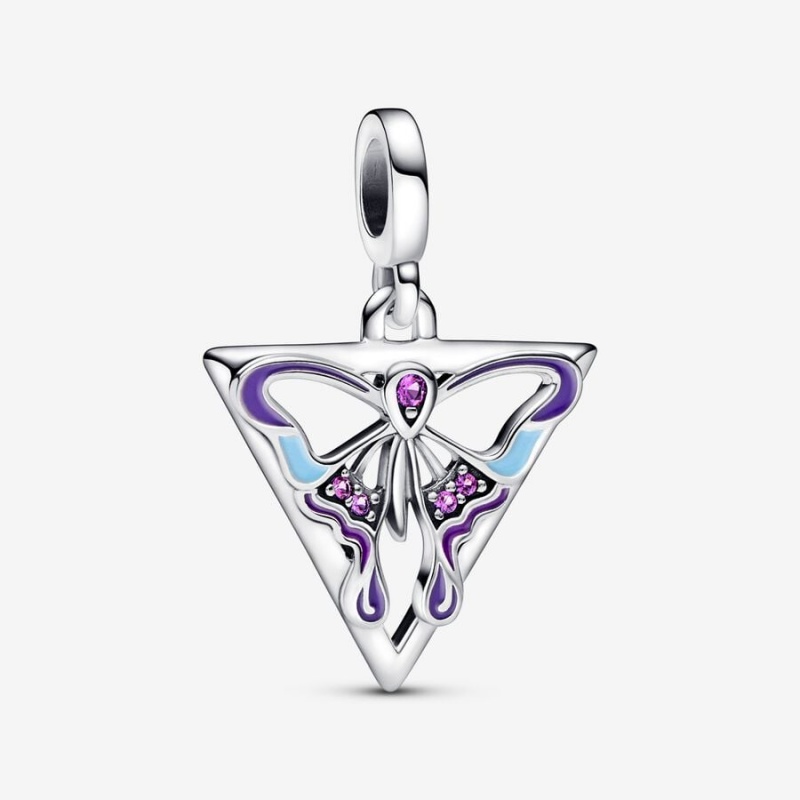 Pandora ME Butterfly Medallion Sterling Silver | 17420-WCXR