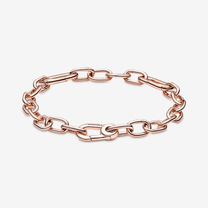 Pandora ME Link Chain Bracelet Rose Gold Plated | 57601-GFKL