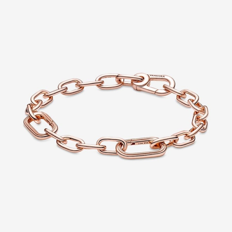 Pandora ME Link Chain Bracelet Rose Gold Plated | 57601-GFKL