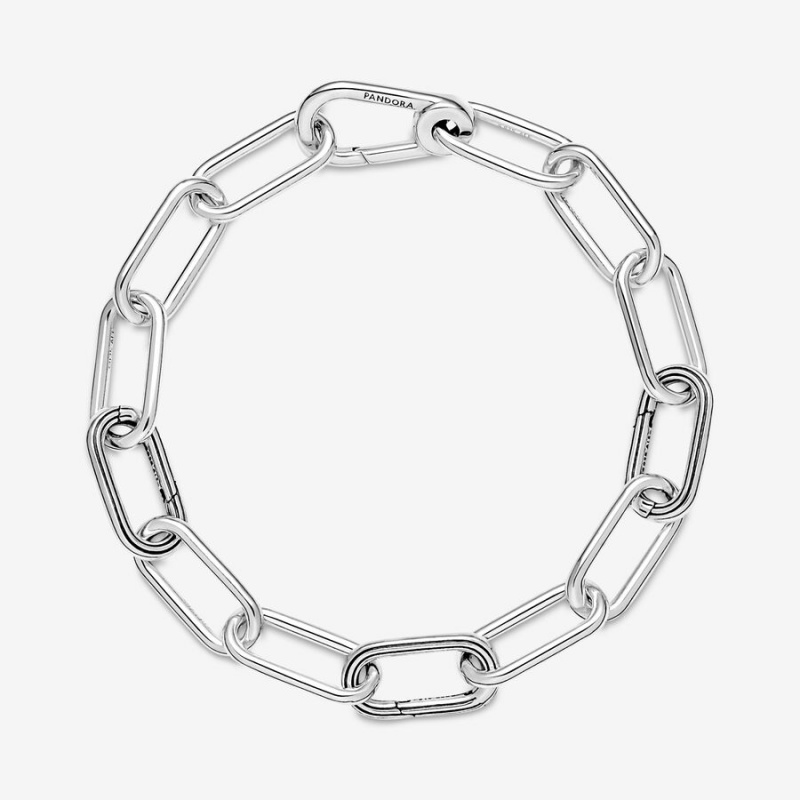 Pandora ME Link Chain Bracelet Sterling Silver | 28437-TLDB