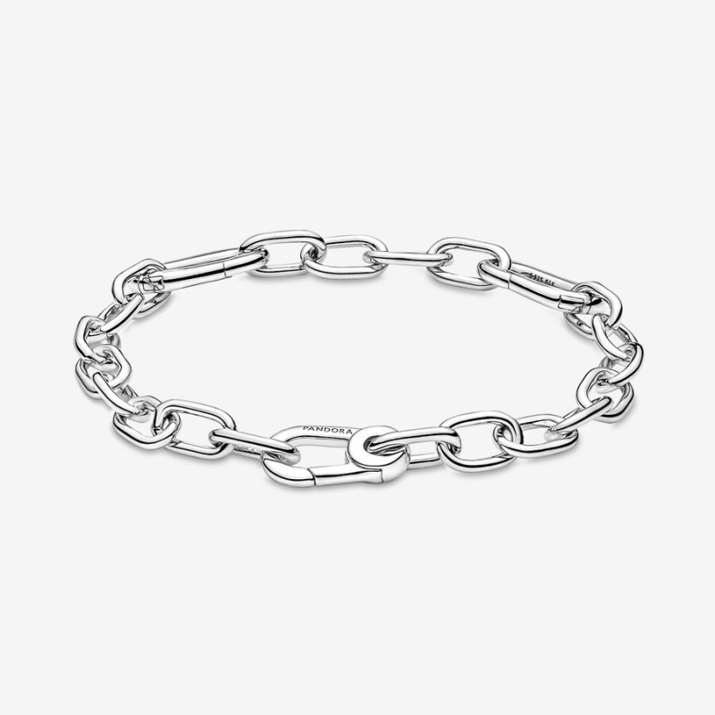 Pandora ME Link Chain Bracelet Sterling Silver | 48621-PHAL