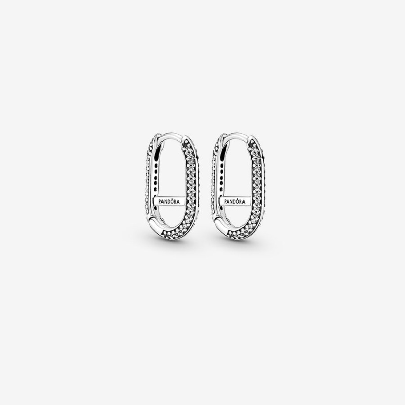 Pandora ME Pavé Link Earring Set | 29543-JGSR