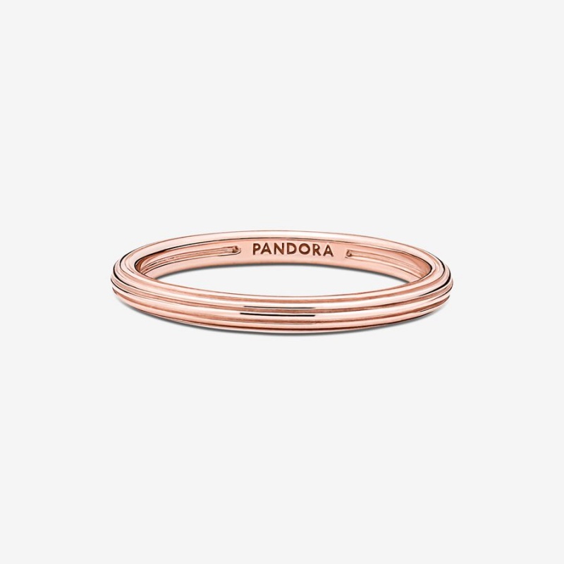 Pandora ME Ring Rose Gold Plated | 95073-JVKP