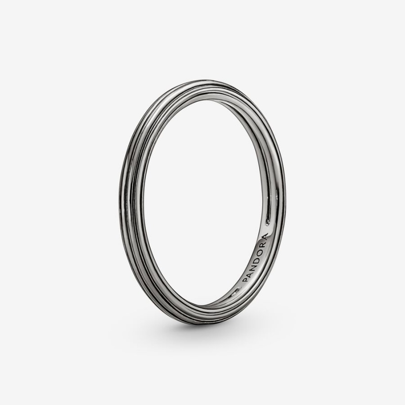 Pandora ME Ring Ruthenium Plated | 67854-UHPI