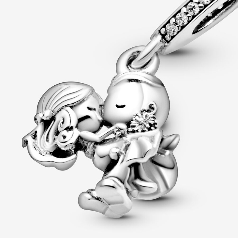 Pandora Married Couple Dangle Charm Sterling Silver | 48931-GSOC