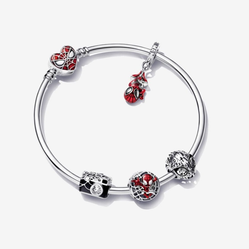 Pandora Marvel Spider-Man Full Collection Bracelet Set | 19286-KVBJ