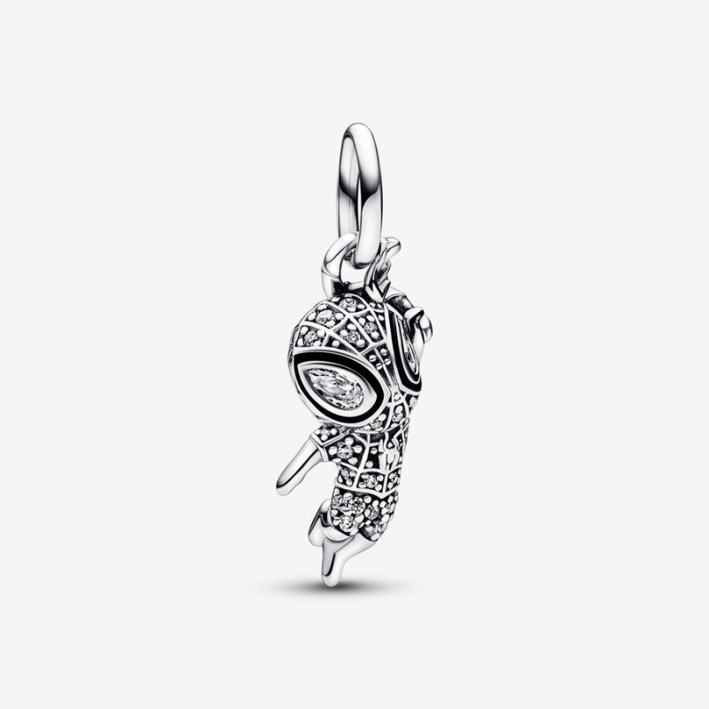 Pandora Marvel Spider-Man Pavé Pendant Sterling Silver | 13964-ZAYN