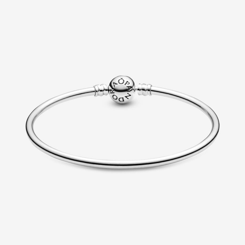 Pandora Moments Bangle Sterling Silver | 90684-WYIS