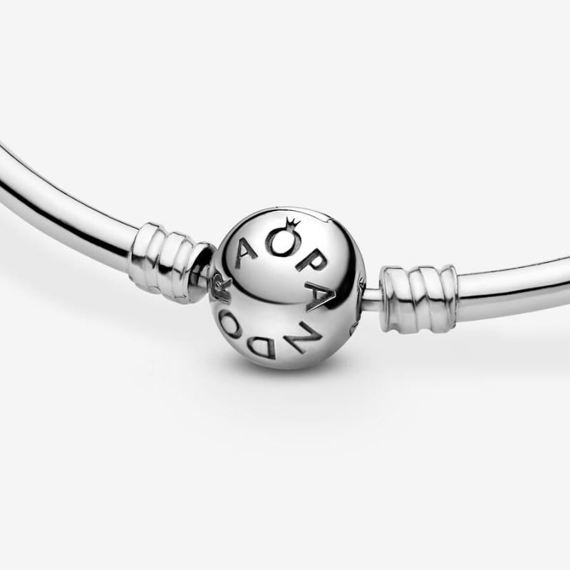 Pandora Moments Bangle Sterling Silver | 90684-WYIS