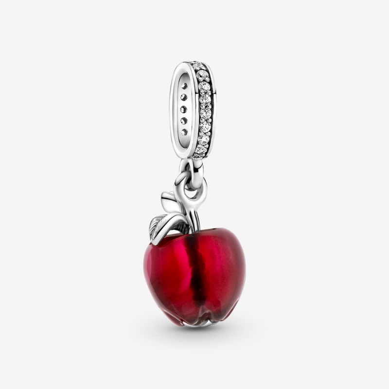 Pandora Murano Glass Red Apple Dangle Charm Sterling Silver | 81264-AGDS