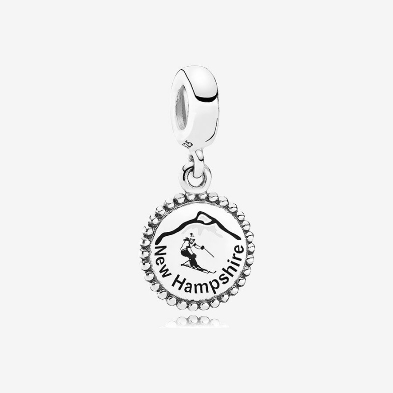 Pandora NH Ski Dangle Sterling Silver | 98362-PIWY