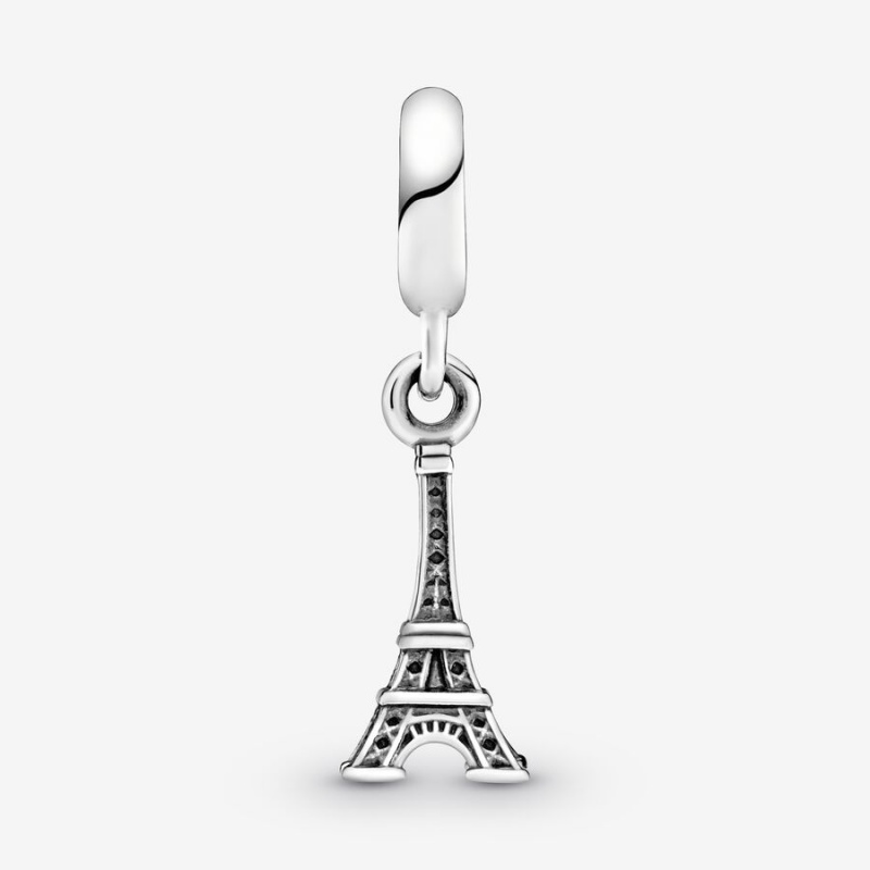 Pandora Paris Eiffel Tower Dangle Charm Sterling Silver | 18537-WJOY