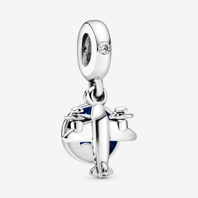 Pandora Propeller Plane Dangle Charm Airplane Charm | 74089-DUOW