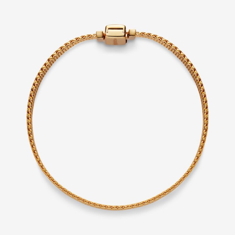 Pandora Reflexions™ Mesh Bracelet Gold Plated | 43816-PSMY